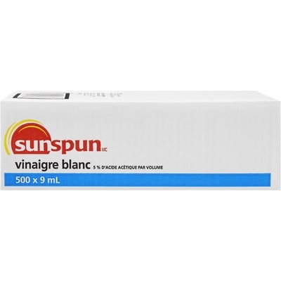 Sunspun Vinaigre blanc 500 ea, 0,05 $/1ch