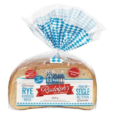Rudolphs Bavarian Rye Bread 500 g, $0.80/100g