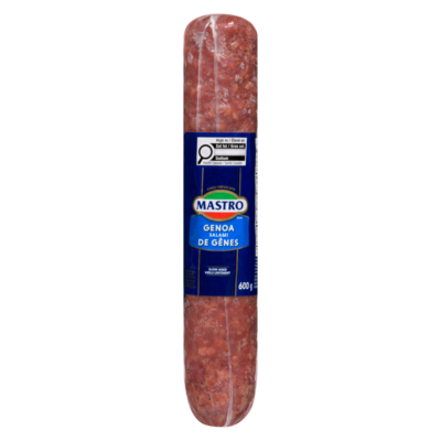 Mastro Salami Genoa 600 g, $2.42/100g