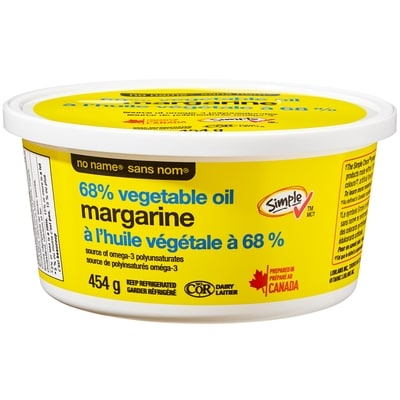 No Name Margarine 454 g, $0.88/100g