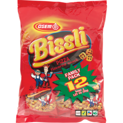 Kosher Bissli Wheat Snacks, Pizza