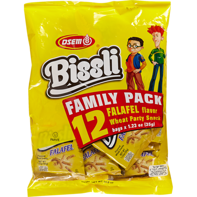Osem Kosher Bissli, Falafel 12x35.0 g, $3.57/100g