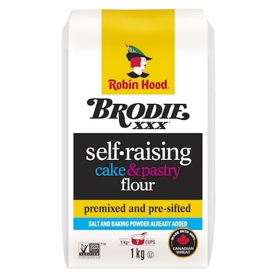 Brodie Cake & Pastry Self-Raising Flour 1 kg, $0.55/100g