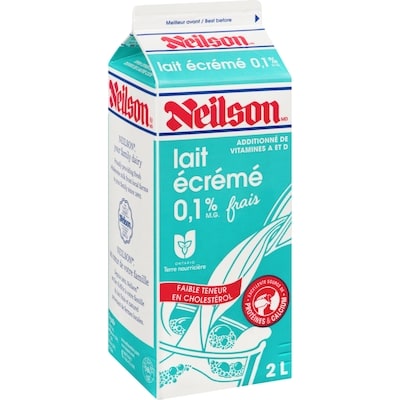Lait écrémé 0%