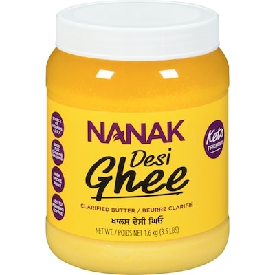 Nanak Ghee desi 1.6 kg, 1,81 $/100g