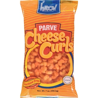 Kitov Parve Cheese Curls 198 g, $3.68/100g