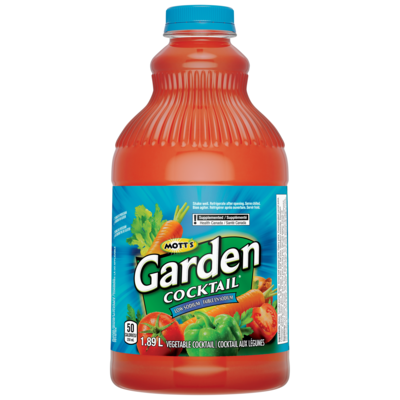 Mott's Garden Cocktail, Low Sodium 1.89 l, $0.29/100ml