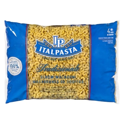 Italpasta Elbow Pasta 2.27 kg, $0.35/100g