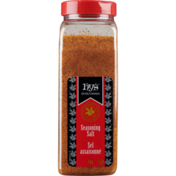 Hy’s Sel assasionné 1 kg, 0,90 $/100g