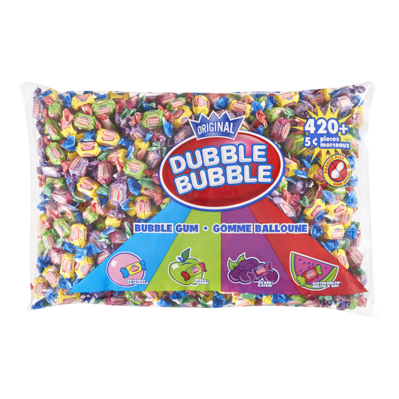 Dubble Bubble Twist Gum - 1.89 kg | Wholesale Club