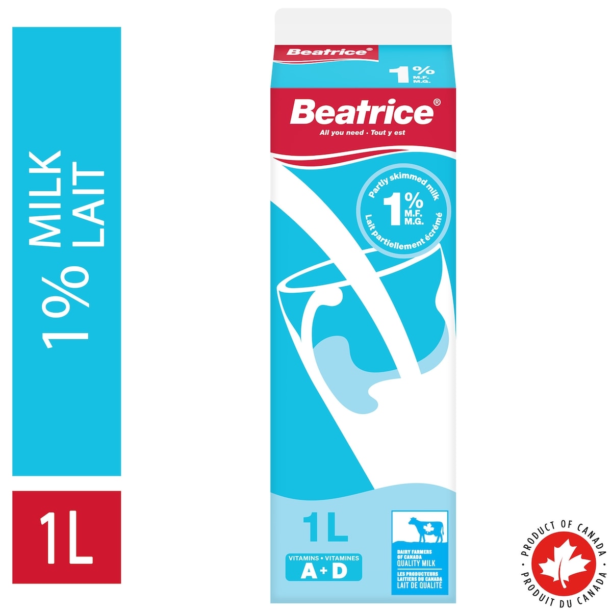 Beatrice Partly Skimmed Milk 2%