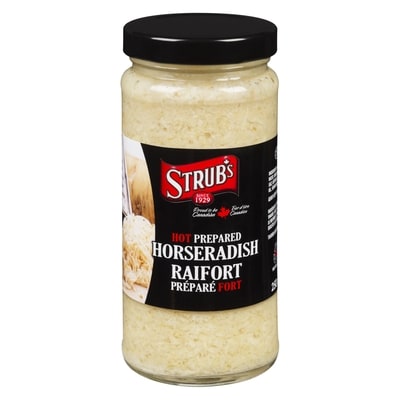 Strubs Kosher Horseradish 250 ml, $1.40/100ml