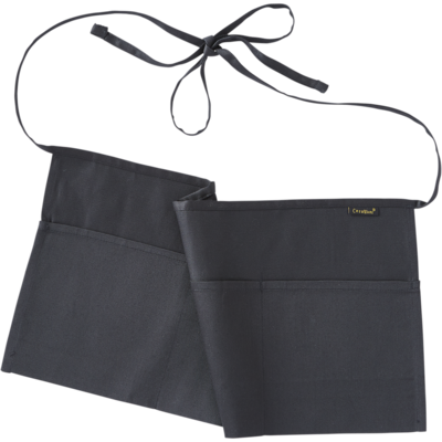 Chef Revival 3 Pocket Black Server Waist Apron 1 ea, $15.99/1ea