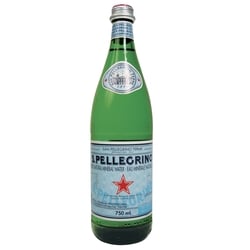 San Pellegrino Carbonated Natural Mineral Water 750 ml, $0.33/100ml