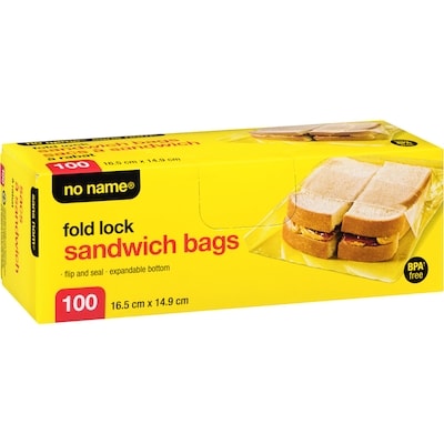 Fold Lock Sandwich Bags