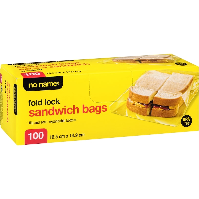 Fold Lock Sandwich Bags