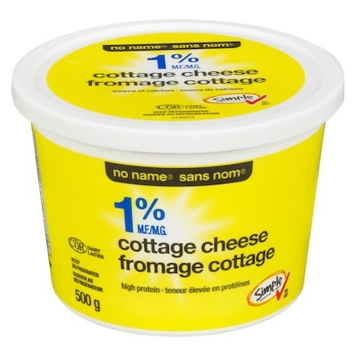 No Name 1% M.F. Light Cottage Cheese 500 g, $0.96/100g