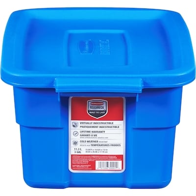 Rubbermaid Roughneck Tote, 11.3L 1 ea, $9.00/1ea