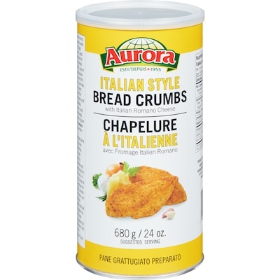 Aurora Italian Style Bread Crumbs with Italian Romano Cheese 680 g, $0.70/100g