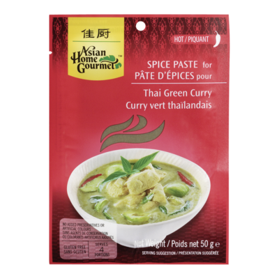 Asian Home Gourmet Thai Green Curry Paste 50 g, $5.58/100g