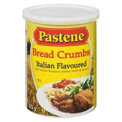 Pastene Bread Crumbs, Flavoured 425 g, $1.24/100g