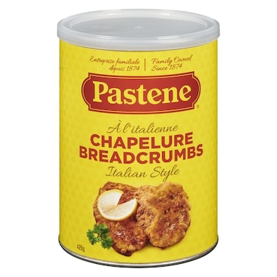 Pastene Chapelure blanche assaisonnée 425 g, 1,24 $/100g