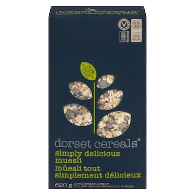 Dorset Muësli Simply Delicious 620 g, 1,29 $/100g