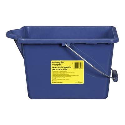 No Name Rectangle Pail, 16L 1 ea, $8.00/1ea
