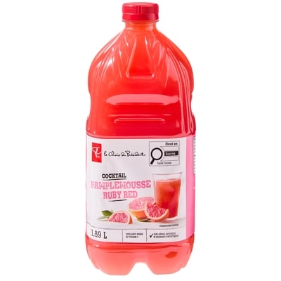 le Choix du Président Cocktail de pamplemousse rose 1.89 l, 0,23 $/100ml
