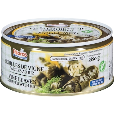 Pilaros Vine Leaves with Rice 280 g, $1.43/100g