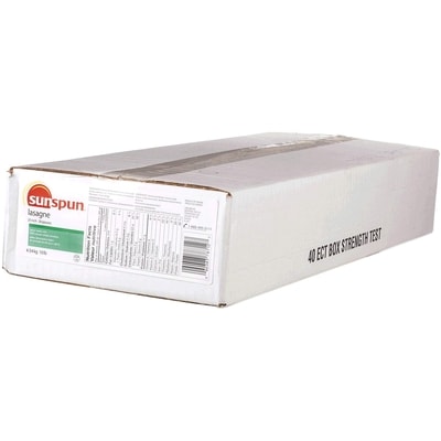 Sunspun Lasagna Pasta 4.54 kg, $0.40/100g