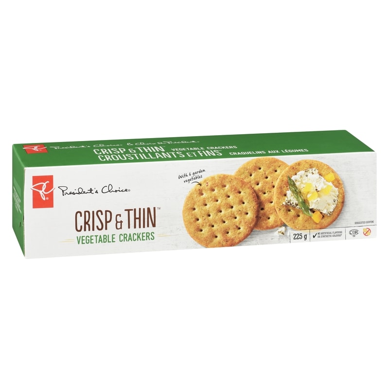 Crisp & Thin Vegetable Crackers