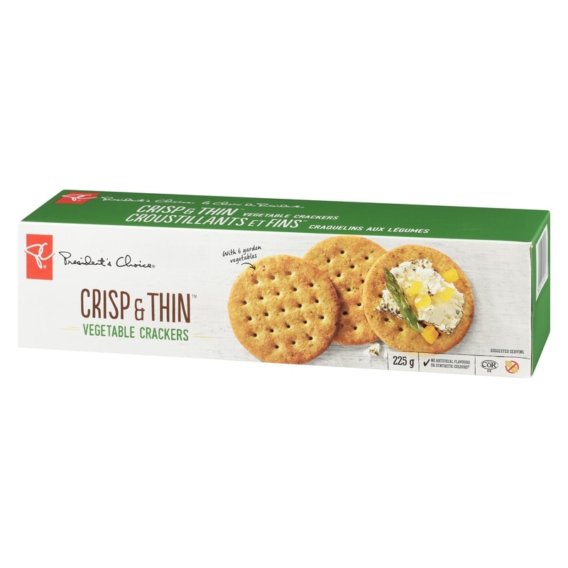 Crisp & Thin Vegetable Crackers