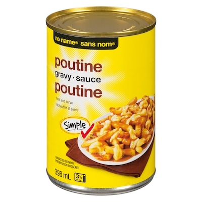 Sans Nom Sauce à poutine 398 ml, 0,50 $/100ml