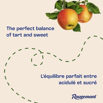 Jus de pomme doux sans sucre ajouté à faible acidité