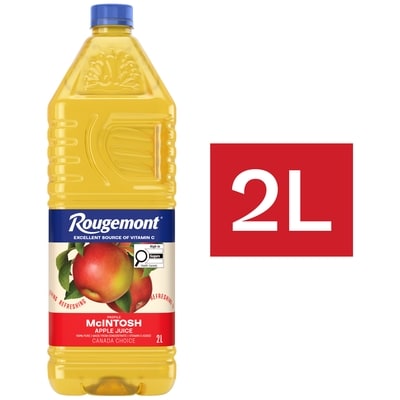 Rougemont 100% Pure McIntosh Apple Juice 2 l, $0.26/100ml
