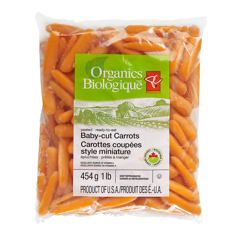 Organic Mini Carrots, 1 lb bag