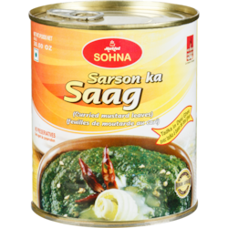 Sohna Sarson ka saag 850 g, 0,66 $/100g