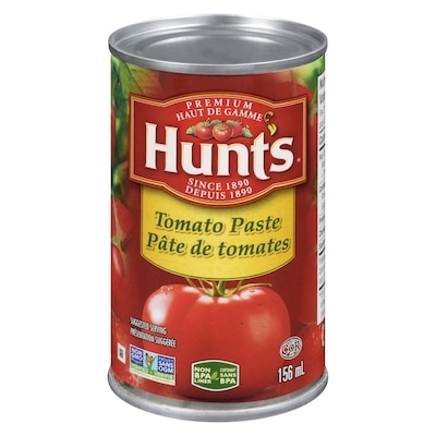 Hunt’s Pâte de tomates 156 ml, 1,15 $/100ml
