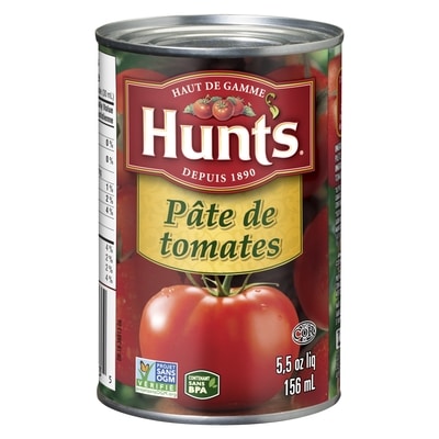 Hunt’s Pâte de tomates 156 ml, 0,96 $/100ml