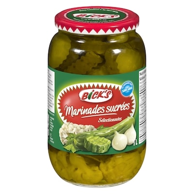 Bick’s Marinades Sucrees 1 l, 0,55 $/100ml