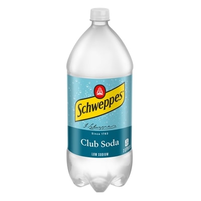 Schweppes Club Soda 2 l, $0.20/100ml