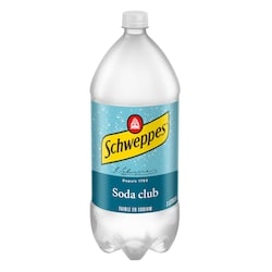 Schweppes Eau gazeuse 2 l, 0,21 $/100ml