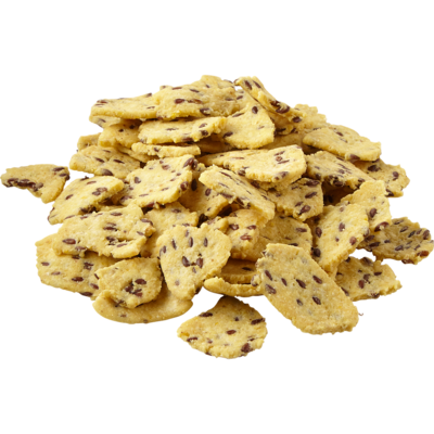 null Corn Chips with Flax, Salted $1.98/100g $19.82/1kg