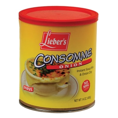 Lieber’s Mélange pour soupe à l'oignon sans glutamate monosodique 400 g, 2,50 $/100g