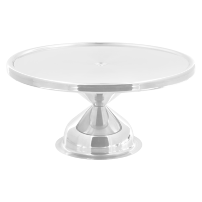 null 13x6.5" Stainless Steel Cake Stand 1 ea, $24.99/1ea