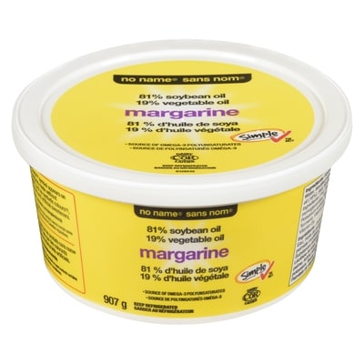 Sans Nom Margarine molle 907 g, 0,61 $/100g