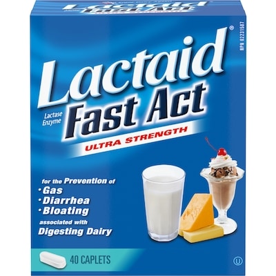 Lactaid Fast Act, Ultra Strength 40 ea, $0.69/1ea