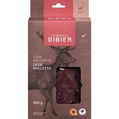 Maison Du Gibier Red Deer Raclette Cubes 200 g, $5.00/100g
