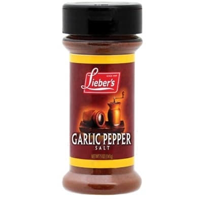 Liebers Garlic Pepper Salt 142 g, $3.73/100g